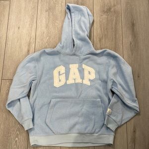 GAP kids XXL baby blue hooded sweatshirt